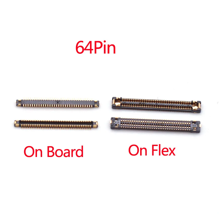 5 шт., разъём для Samsung Galaxy Note 8 G9600 G965 Note8 N9500 S9 Plus S9plus G960 64 Pin