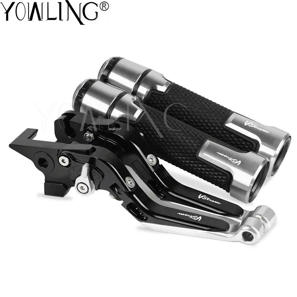 

DL1000 VSTROM Motorcycle Brake Clutch Levers Handlebar Handle Hand Grip FOR SUZUKI DL 1000 V-STROM 2002-2004 2005 2006 2007-2019