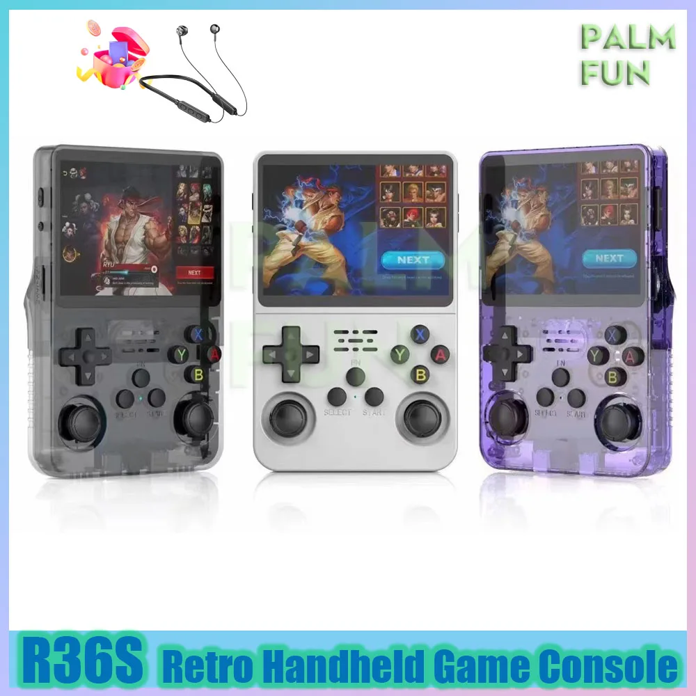 Ретро портативная игровая консоль R36S