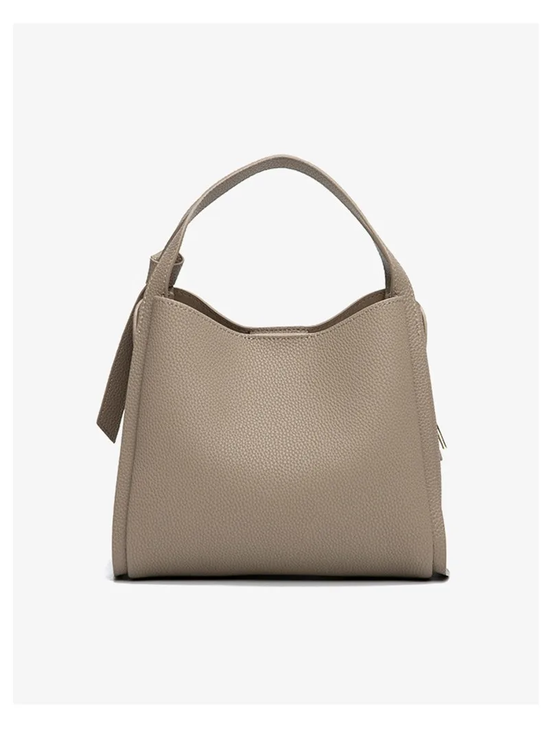 Женская сумка-мешок из натуральной кожи мягкие большие сумки-тоут