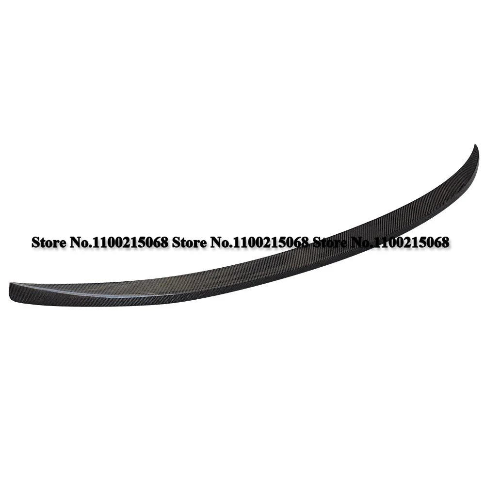 Для BMW G01 X3 X3M 2019UP углеродное волокно задний багажник средние крылья спойлер