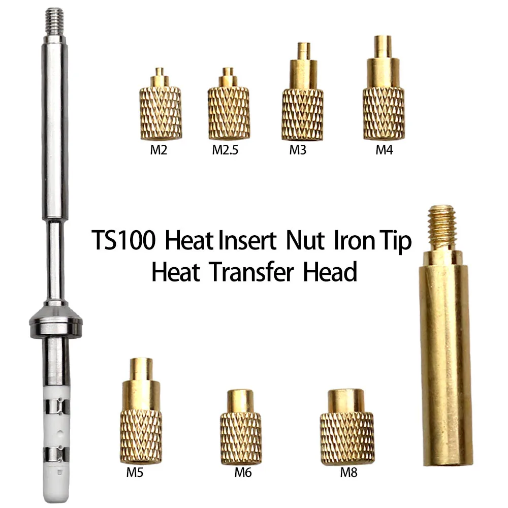 

Насадки для паяльника QUECOO, латунные, для TS100