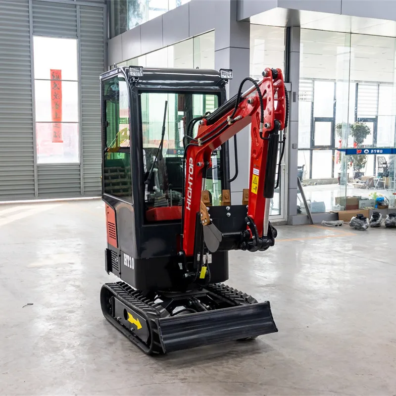 Заказчик из России мини-экскаватор Polun-yurij YG10 трехмерный гидравлический