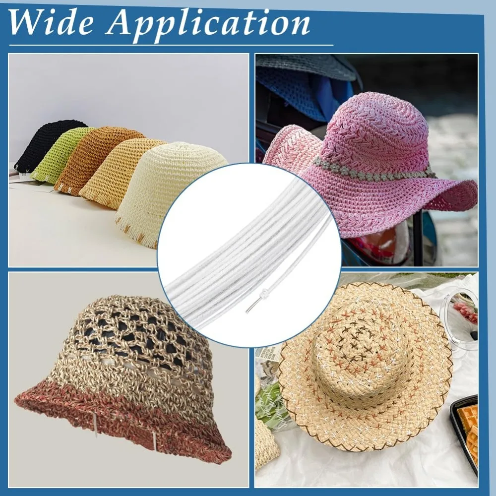 21.8 Yards White Floral Wires 20 Gauge Cotton Covered Millinery Wire Iron Stem Wires for Florist Crafts Making Sewing making kit (art.: 3920cc17eb117) - 3920cc17eb117