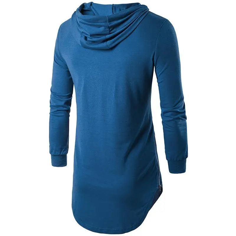 

Men 's Hoodie Long Sleeve Punk Shirts Autumn Europe Street Fashion Men Hip Hop Hooded Streetwear Tee Shirt Top Clothes