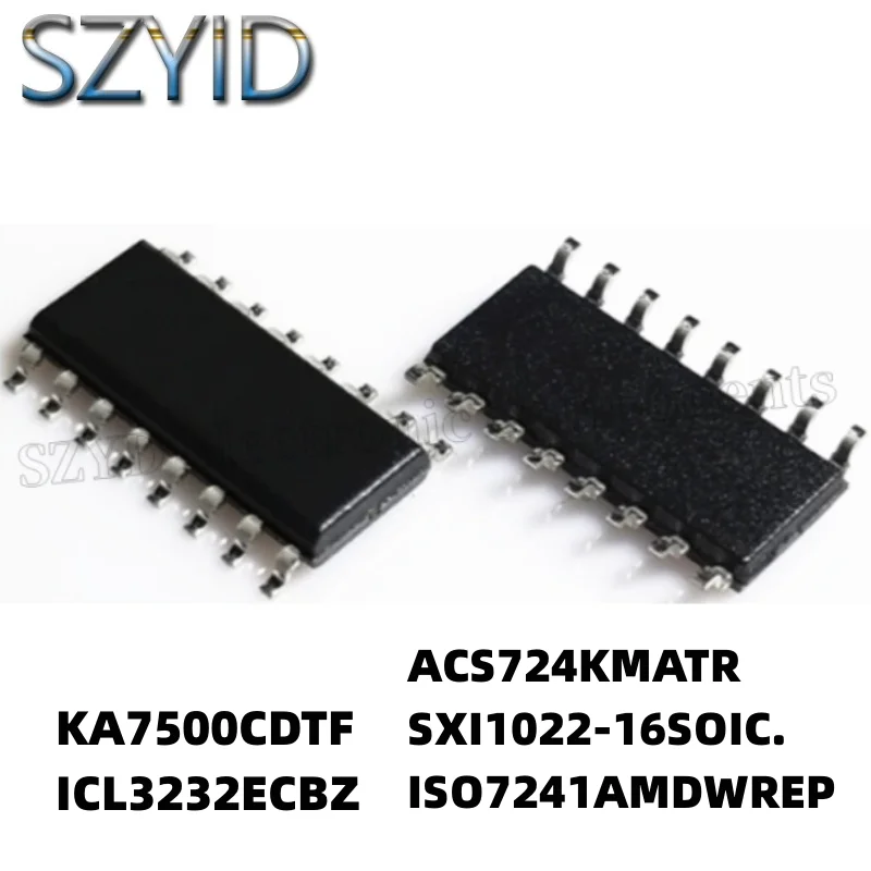 

1PCS SOP16-KA7500CDTF ICL3232ECBZ ACS724KMATR SXI1022-16SOIC. ISO7241AMDWREP