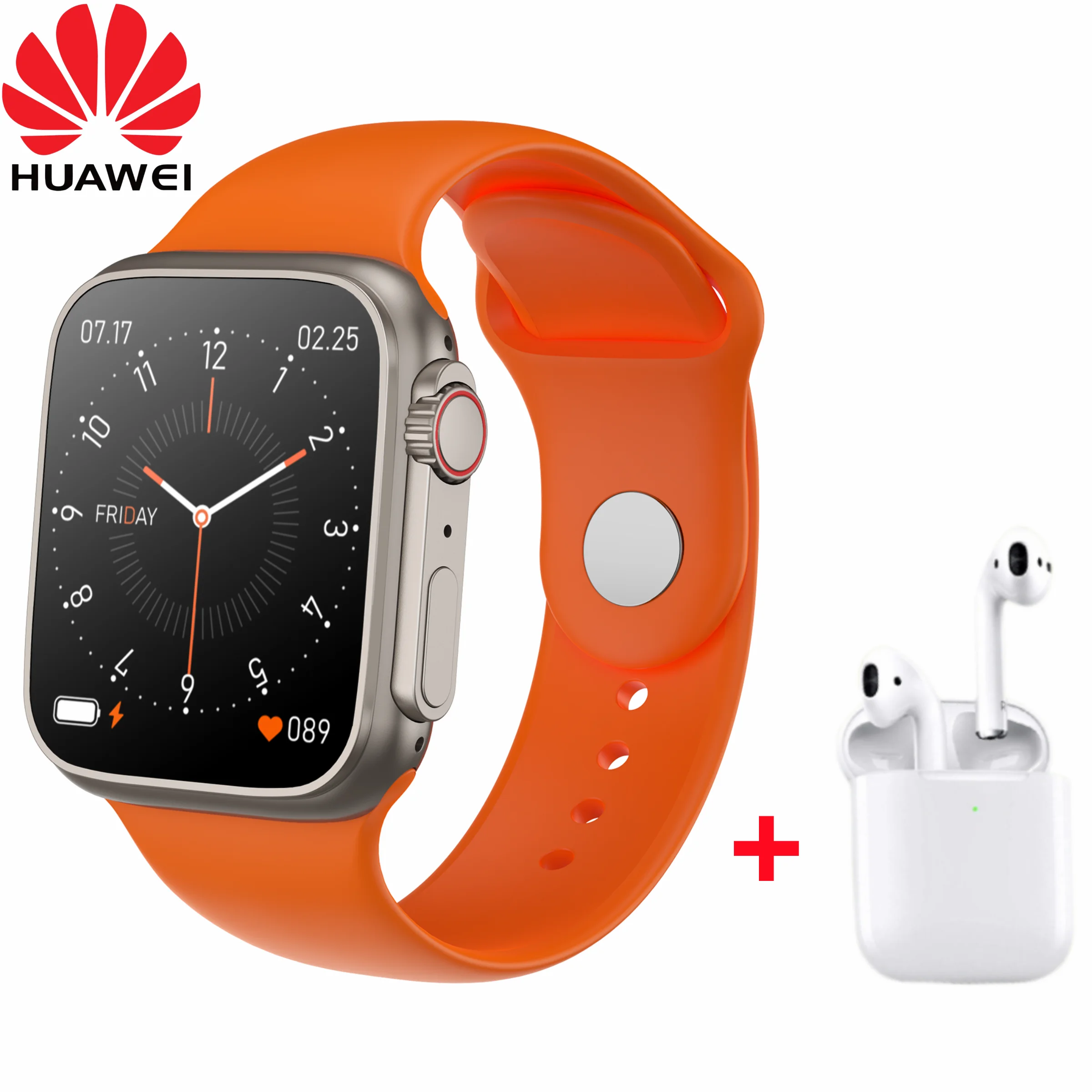 

Huawei i8 Ultra Smart Watch 2in1 TWS Bluetooth Headset New Men Women Call Fitness Sport Smartwatch Heart Rate Monitor Earphone