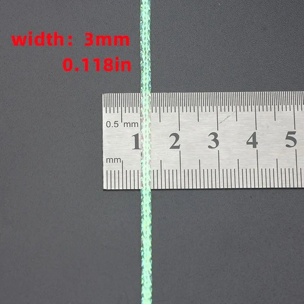 3 мм гофрированные нити для вспышки Gliss' N Glow Flash Iridescent Flashbou Синтетический