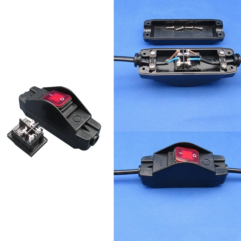 

Водонепроницаемый Средний линейный переключатель 30 А, плоский круглый переключатель с серебристым контактом, пыленепроницаемый переключа...