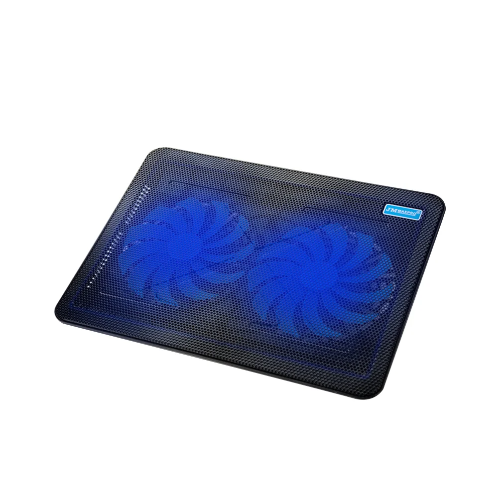 

1Pc Laptop Cooler 2 Fan Premium Metal Durable USB Cooler Laptop Chill Mat Notebook Cooling Mat