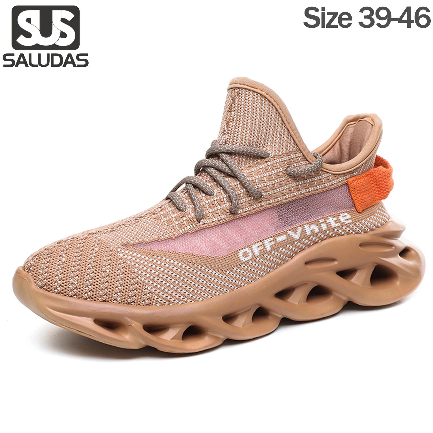 

SALUDAS Brand Man Running Shoes Trainers Sports Shoes Jogging Footwear Outdoors Lightweight Breathable Non Slip Men Sneakers