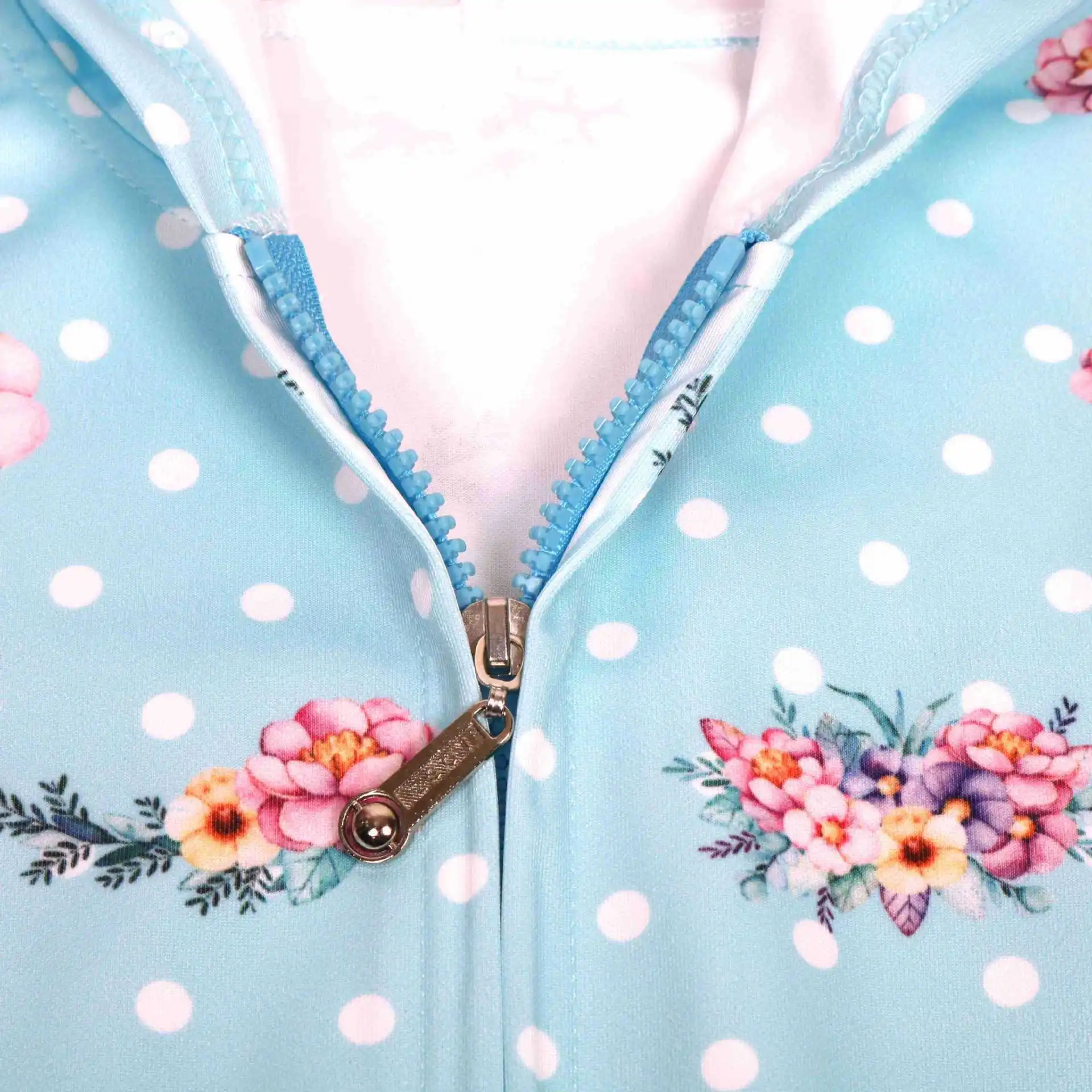 Детское хлопковое пальто для девочек с капюшоном и единорогом