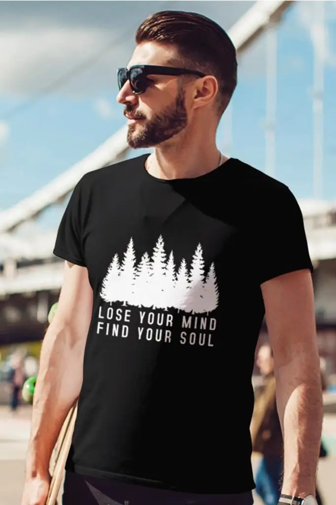 

Soul Black Outdoor Mens Tshirt-T-Shirt