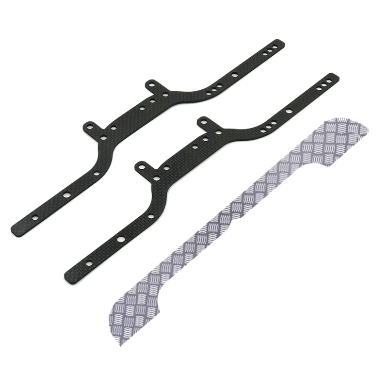 

Carbon Fiber Girder Side Frame Chassis Beam Accessories With Metal Shell Decorative Board Reflector Decorative Strip