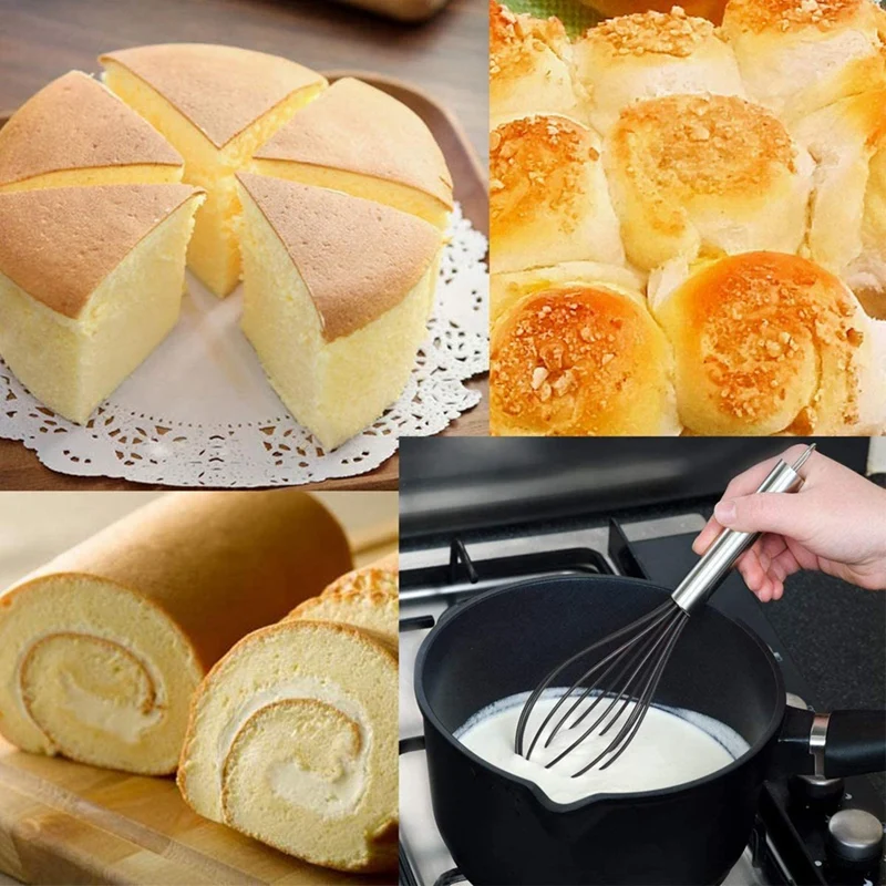 Акция! Силиконовый венчик для кухни 10-дюймовый силиконовый яиц очень прочный