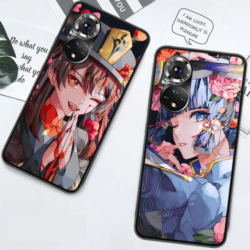 Чехол для телефона Genshin Impact Raiden Shogun Huawei P Smart 2021 Y5 Y6 Y7 Y9 Honor 50 20 Pro 10 10I 9 9X Y9S 8 8A 8X 8S 7S