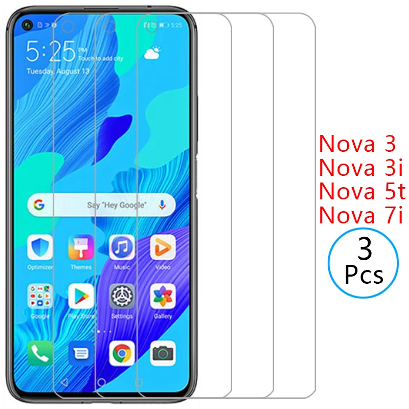 

screen protector for huawei nova 3 3i 5t 7i protective tempered glass on nova3 nova3i nova5t 5 t t5 film huwei hawei huawe huawi