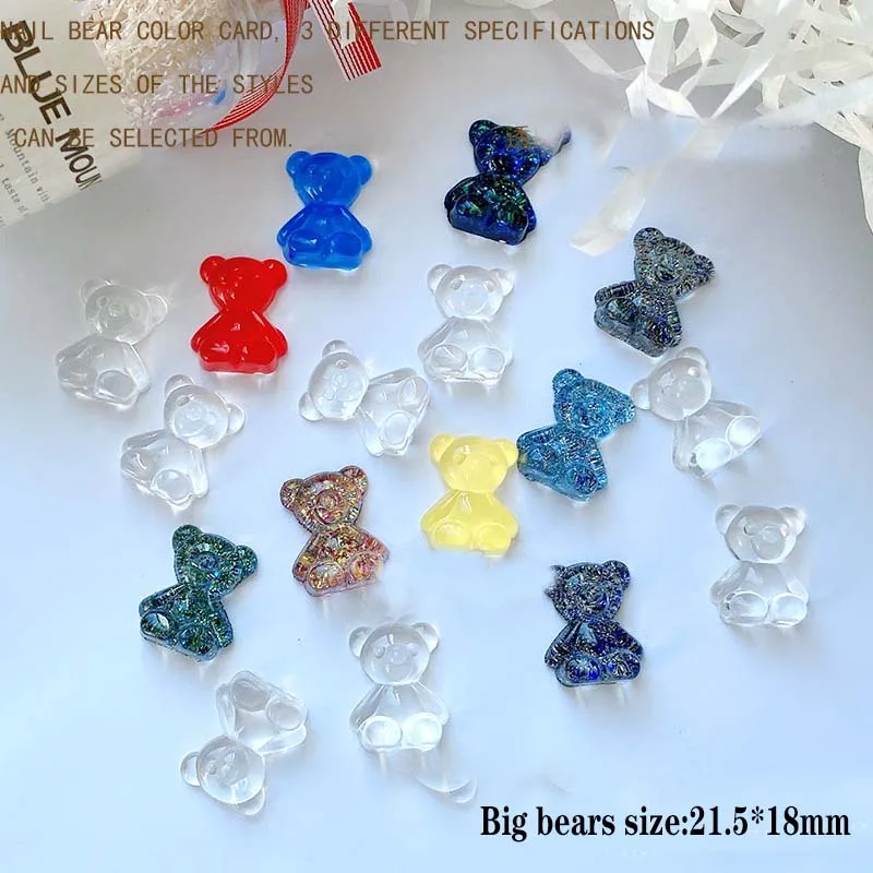 

Прозрачный стеклянный дисплей для дизайна ногтей, 50 шт., форма медведя, демонстрация дизайна гель-лака, цветная доска для ногтей, карточка дл...