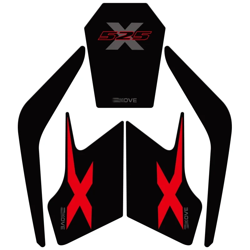 Для Colove 500X 525X KY500X KY525X мотоциклетная накладка на бак протектор кожаная наклейка с