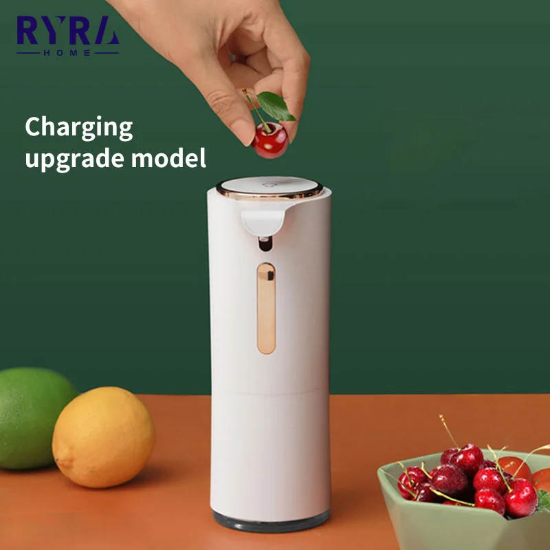 

New Touchless Automatic Soap Dispenser USB Charging Smart Foam Machine Infrared Sensor Foam Soap Dispenser Hand Sanitizer 2022