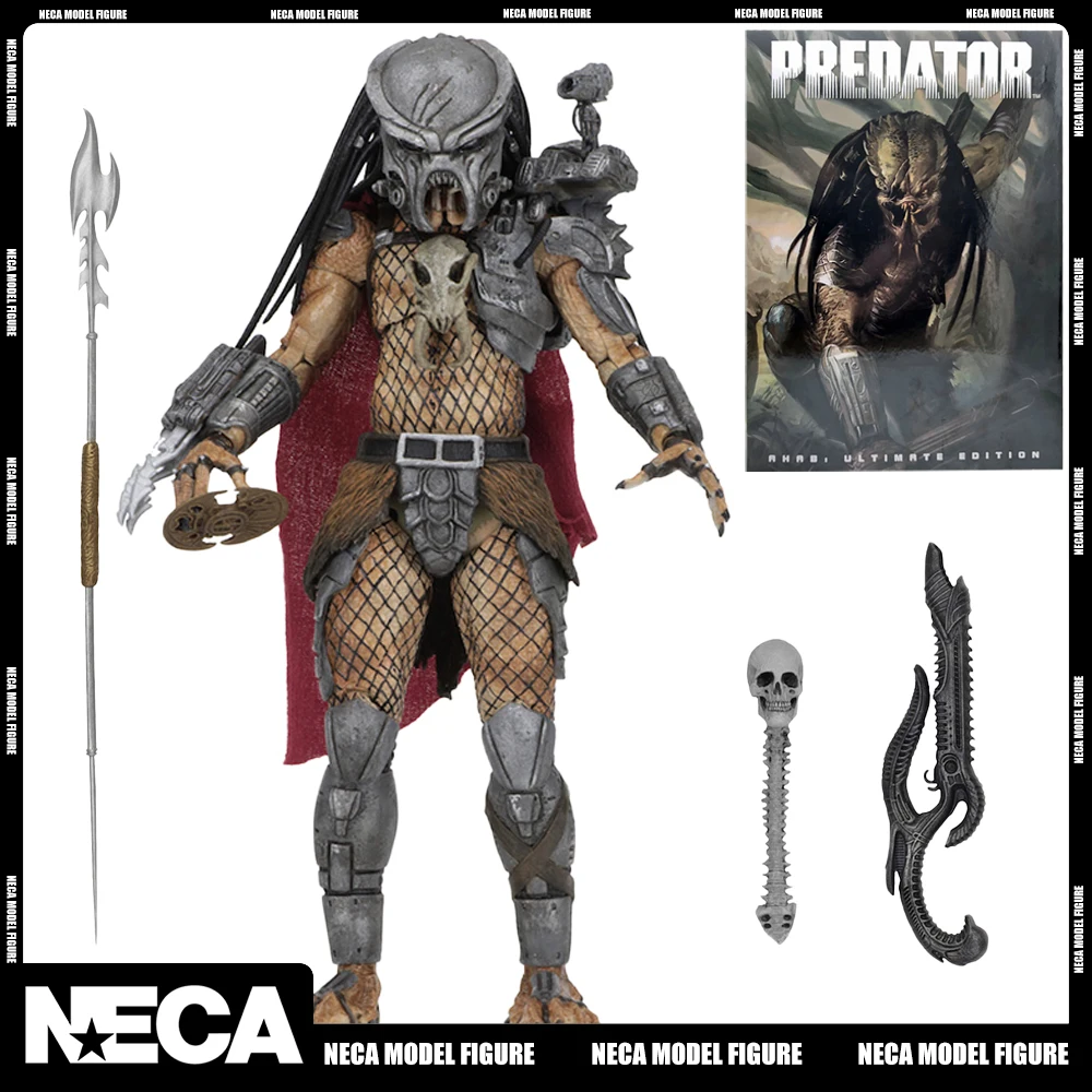 

NECA 51569 Predator – Ultimate Ahab （Deluxe Edition） 7 Inch Action Figure PVC Model Toy Halloween Gift Original in Stock