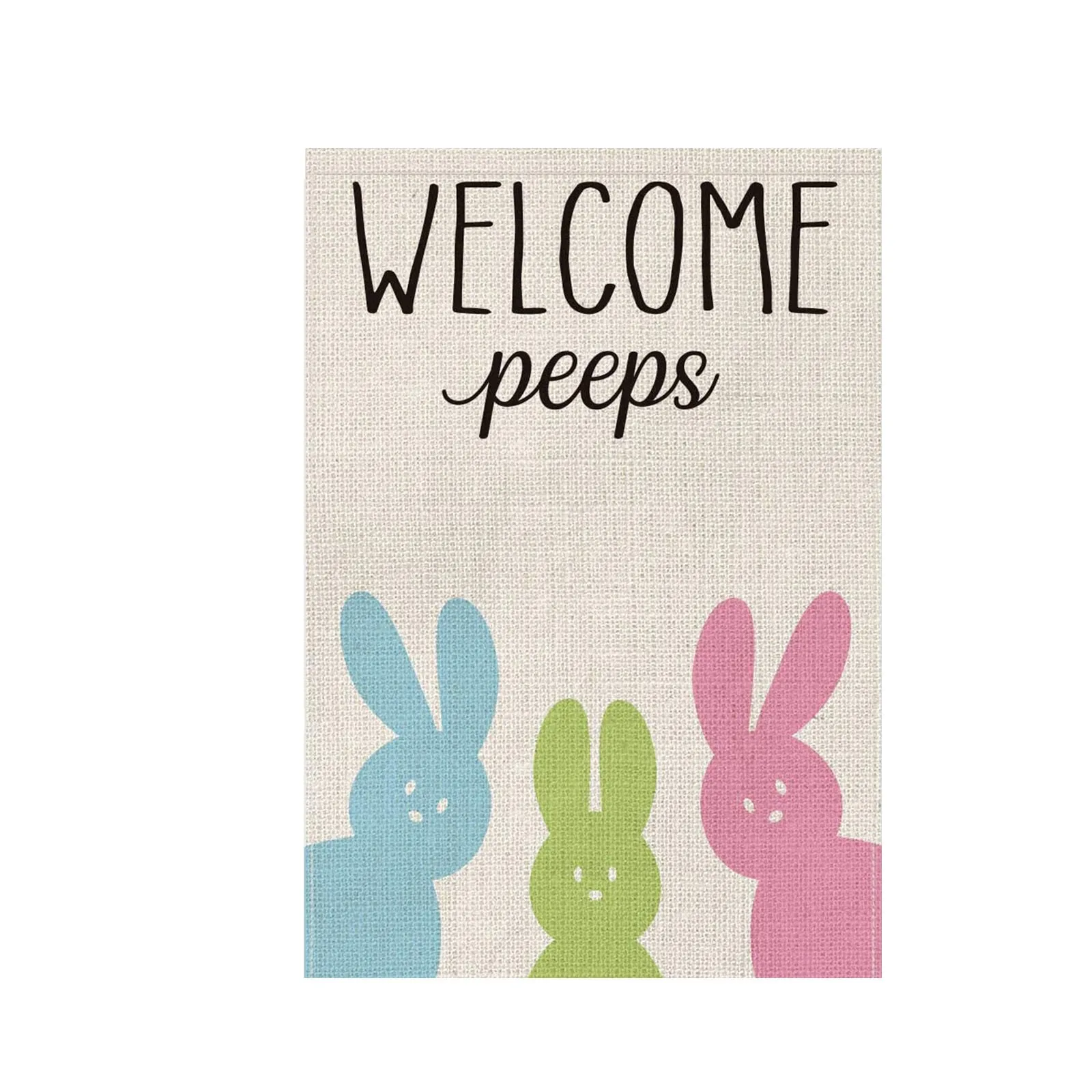 Двусторонний Пасхальный декоративный флаг вертикальные пасхальные садовые