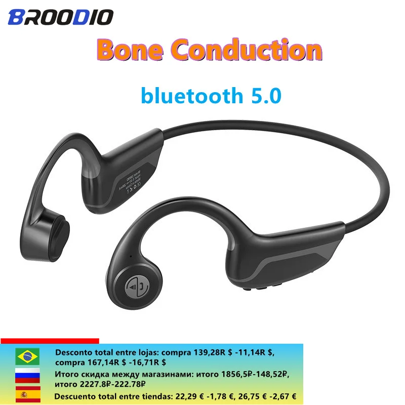 

Bluetooth 5.0 TWS Z8 Wireless Headphones Bone Conduction Earphone Outdoor Sport Headset with Microphone Handsfree Headsets