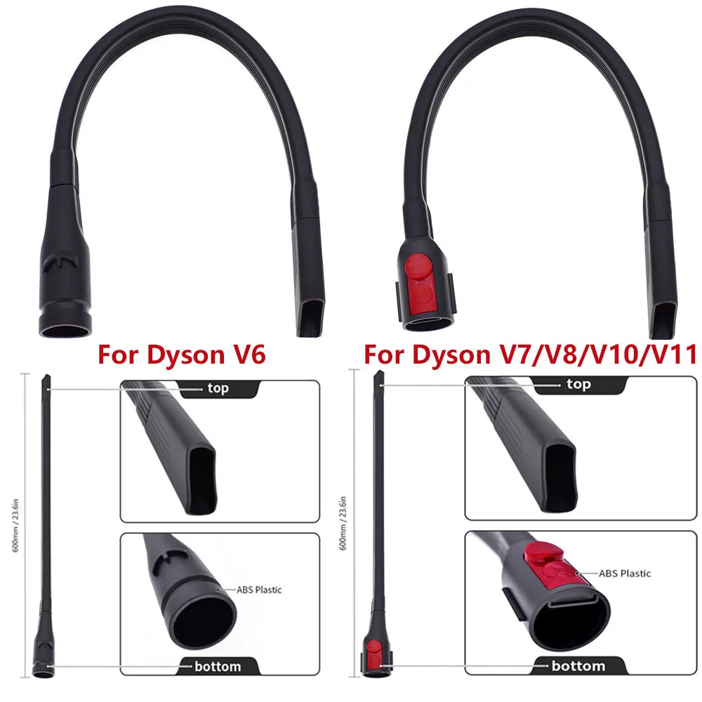 

Плоская всасывающая головка для пылесоса Dyson V6 V7 V8 V10 V11 V12 Slilm, сменный гибкий инструмент для чистки швов дивана