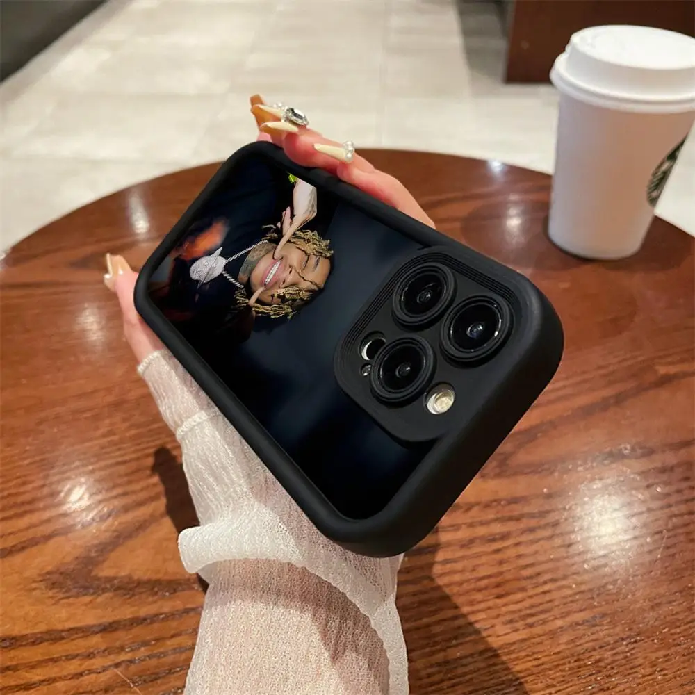 Рэпер Z-Zola MINISO чехол для телефона с лестницей глаз Iphone 11 12 13 14 15 16 Pro PLUS PRO MAX