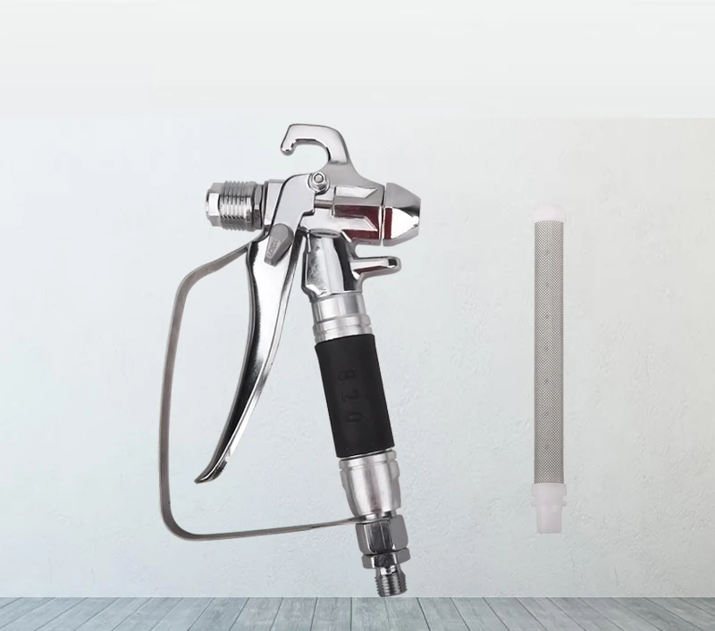 Безвоздушный распылитель Φ сопло сопла duckbill фильтр для сиденья с прямой ручкой -