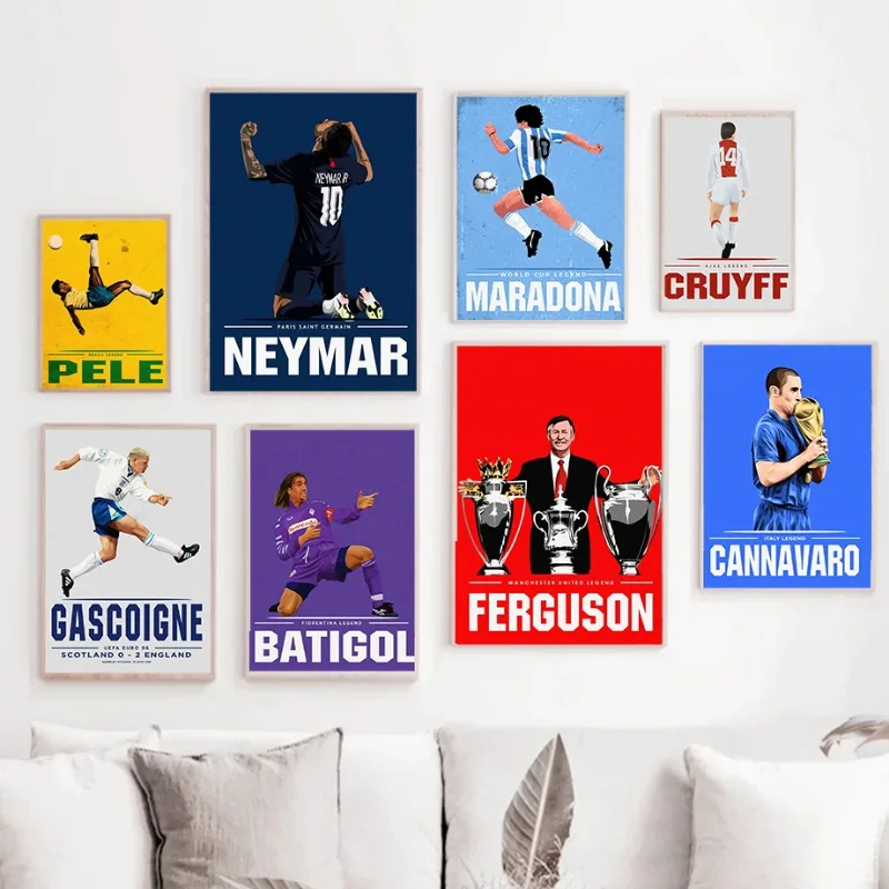 Картина на холсте с изображением футбольной тематики