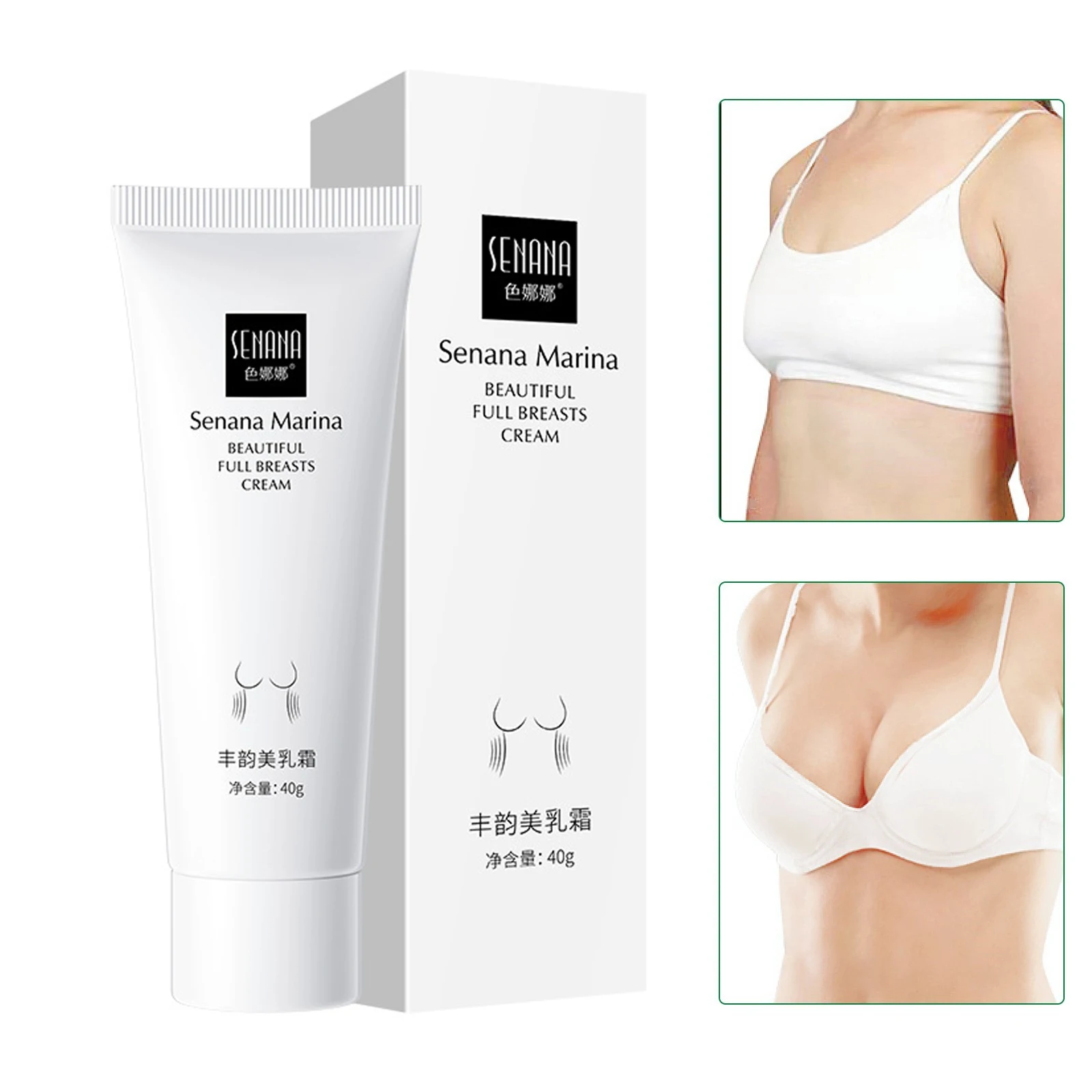 

Breast Enhancement Massage Cream Enlargement Effective Full Elasticity Chest Care Lifting Firming Big Bust Breast Enhance Cream