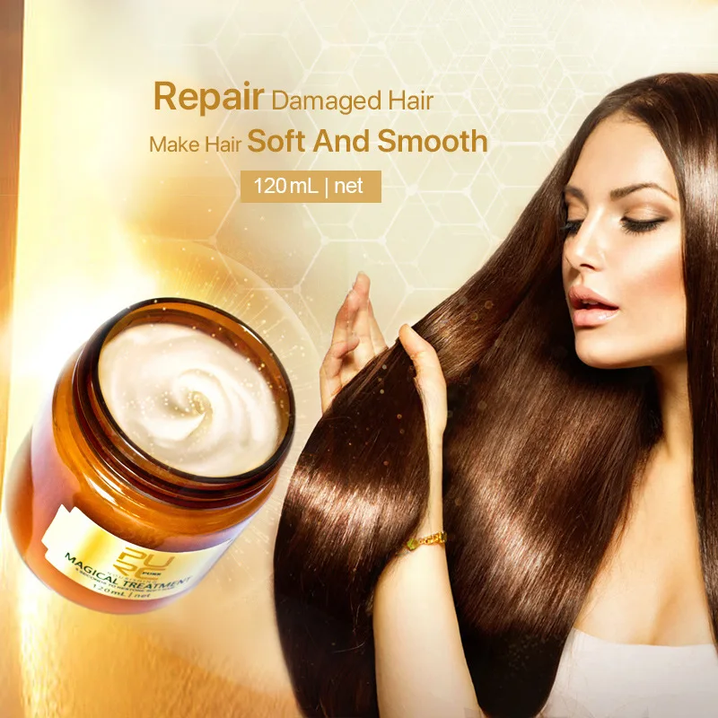 

Magic Hair Mask 5 Seconds Repair Dry Damaged Frizz Let Hair Smooth Smooth Deep Repair Smooth Horny Conditioner 120ml Hair Mask
