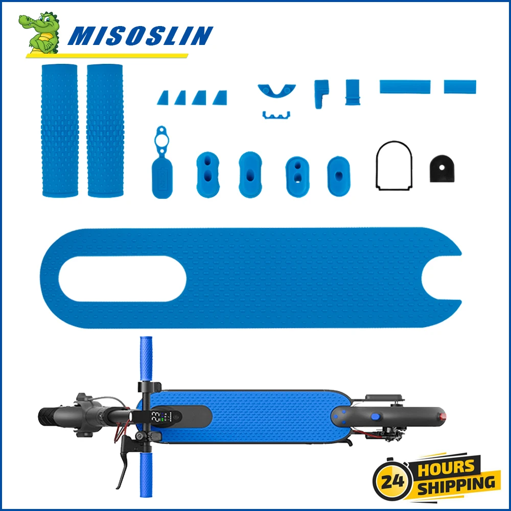 Charging Port Rubber Dust Plug for Xiaomi M365 1S Electric Scooter Pedal Foot Mat Pad Handlebar Grip Cover Scooter Accessories