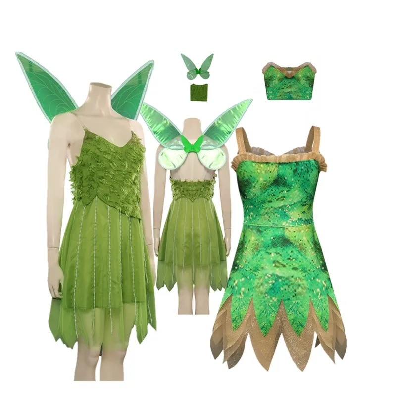 

Женский костюм для косплея Tinker Bell, карнавальный костюм для Хэллоуина