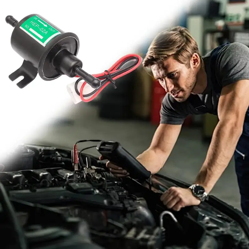 Встроенный масляный насос 12 В портативный переносной электрический для