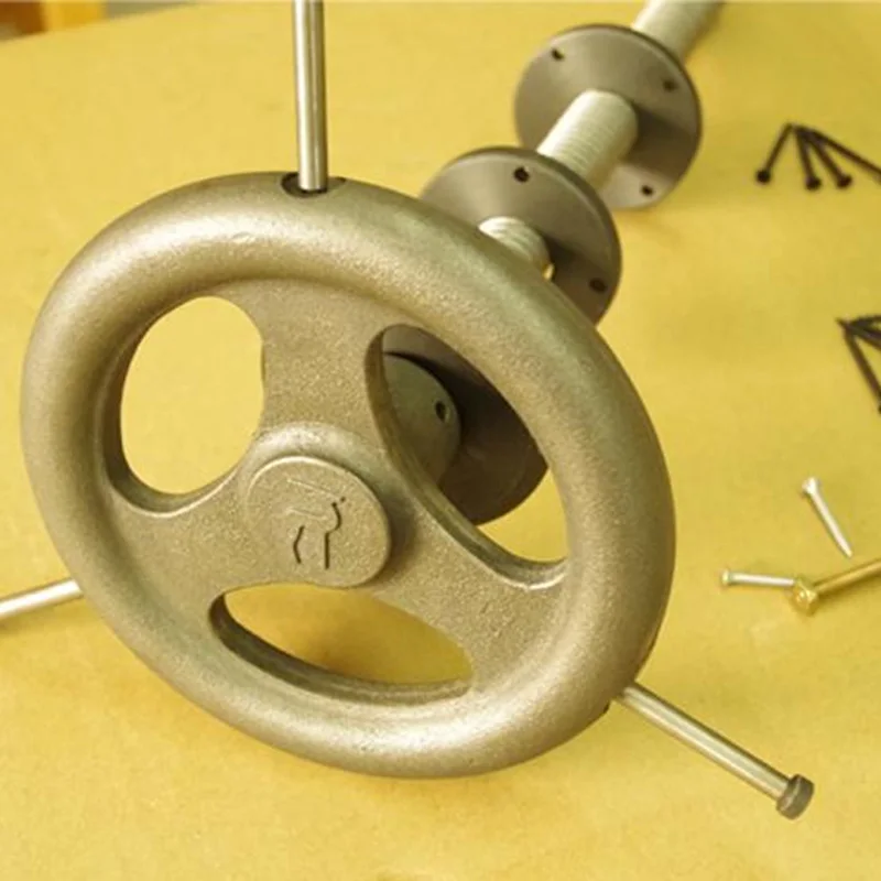 T.DEER LV-4530BW сборка колес и резьбы для сверхмощных ножных тисков верстака Roubo