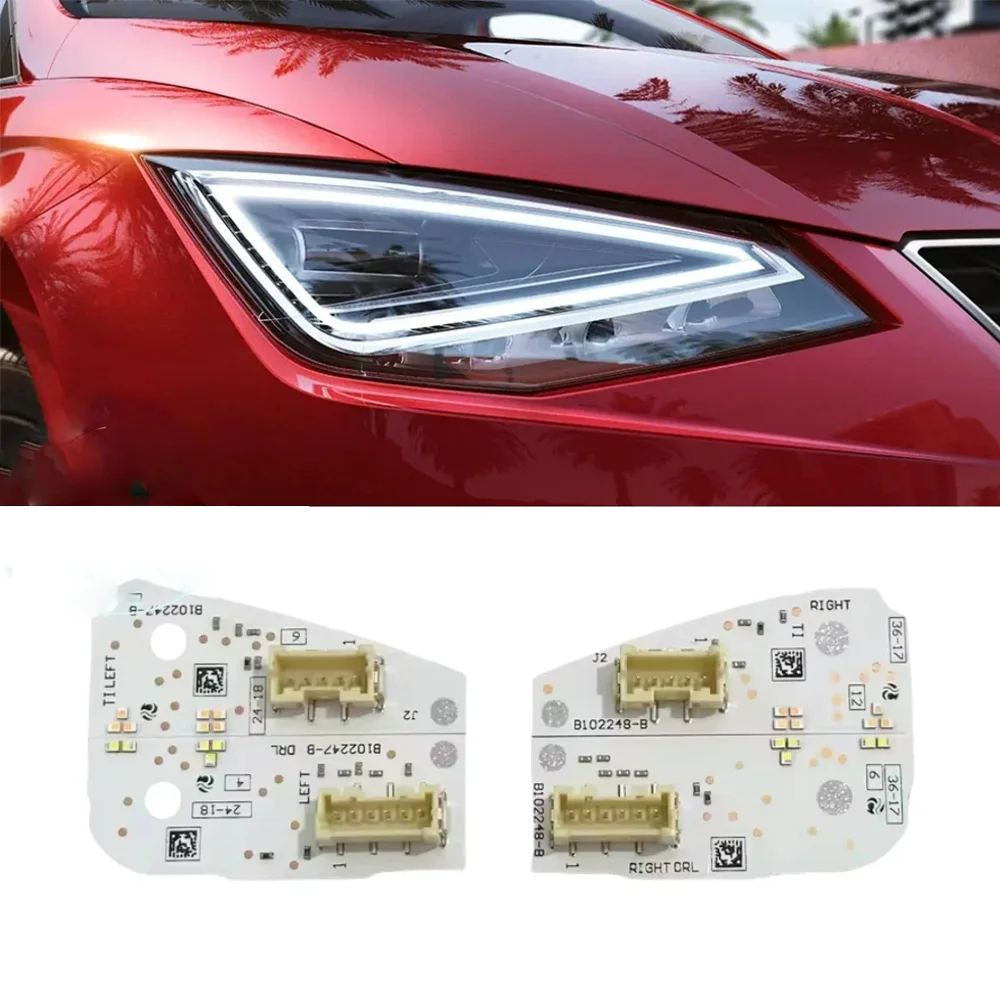 Чипы DRL белого света B 102248 -Б Б 102247 -B для SEAT Arona Ibiza дневные ходовые огни 6F 0941475 6Ф 0941476