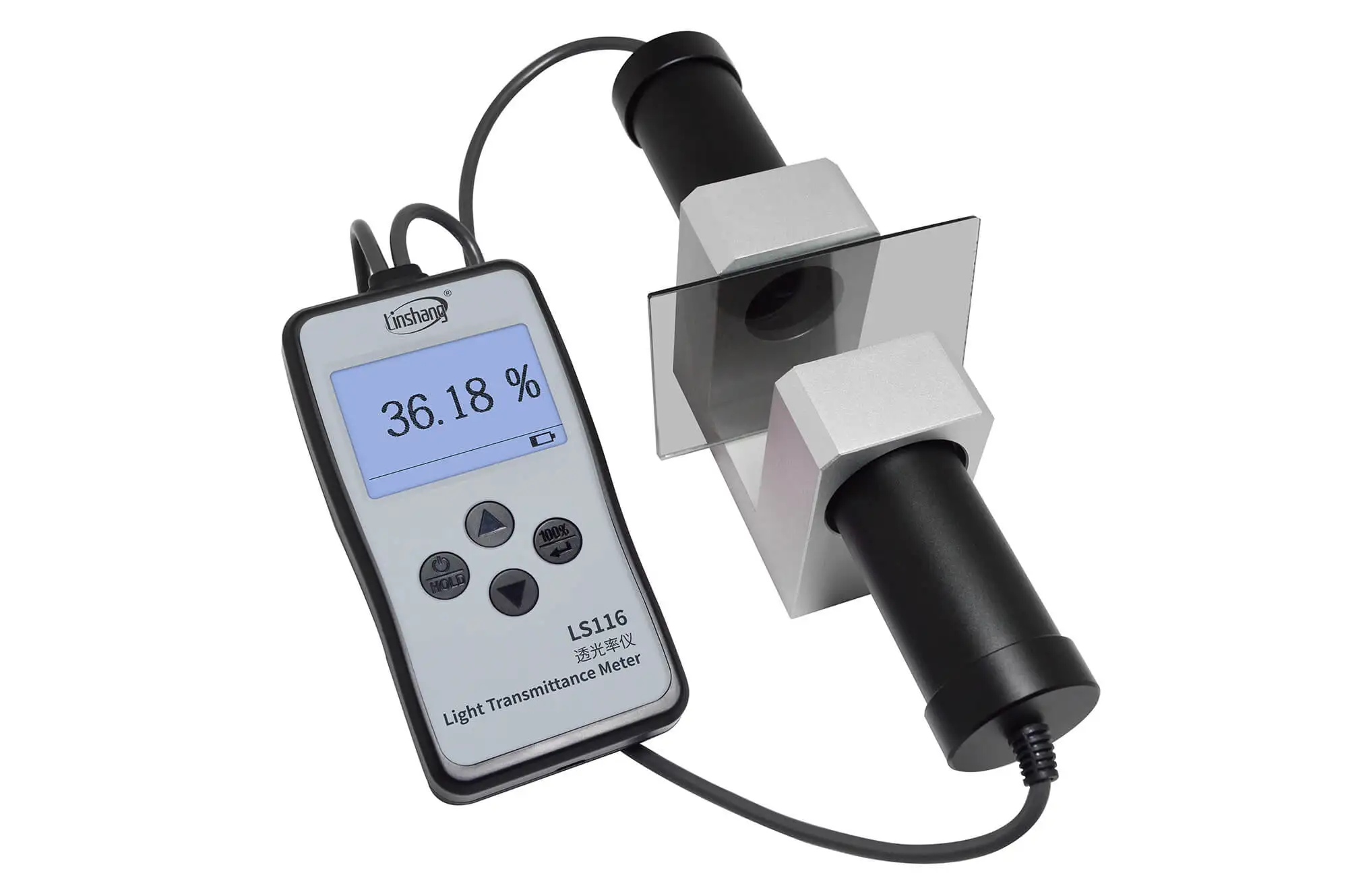 Цифровой измеритель пропускания света LS116 Диапазон измерения: 0 001%-99 8% Измеритель