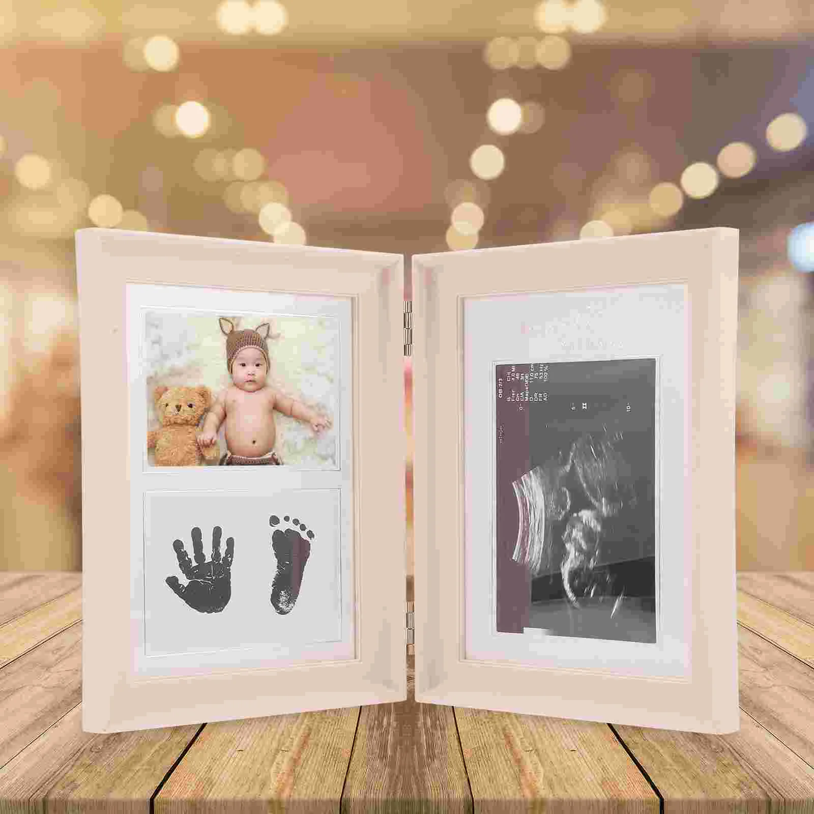 

B Super Photo Frame Newborn Gift Infant Baby Shower Picture Display Pvc Book Memory