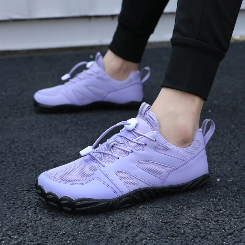 Мужские минималистичные кроссовки для бега на лодке с широким носком