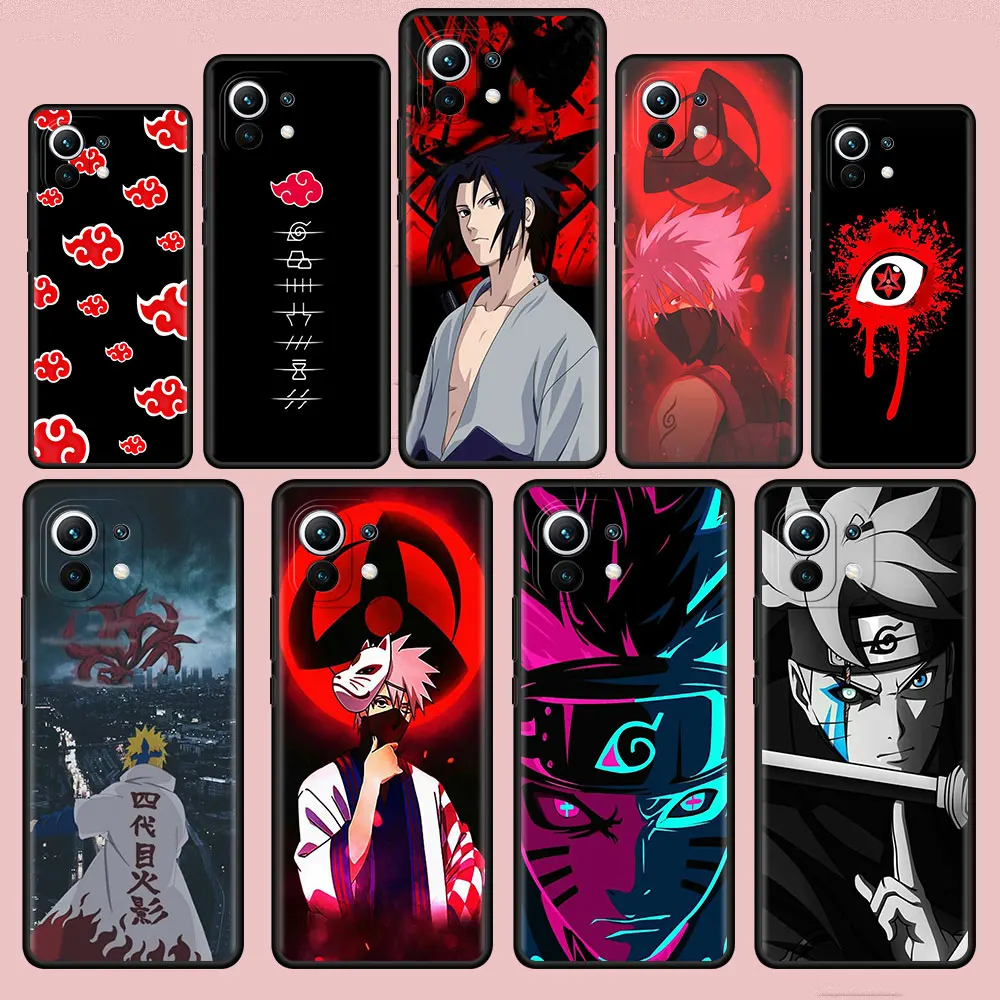 

Naruto Anime Funda Case For Xiaomi Mi Poco X3 NFC M3 Pro F3 GT M4 F1 X2 11T Lite Note 10 10T 9T Silicone Phone Cover