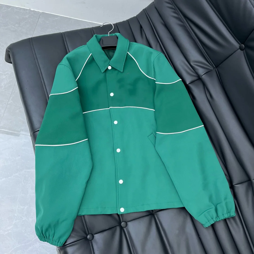 

Новинка 2023 на раннюю осень, бейсбольная куртка контрастного цвета, с эффектом шелковистого атласа, для мужчин и женщин