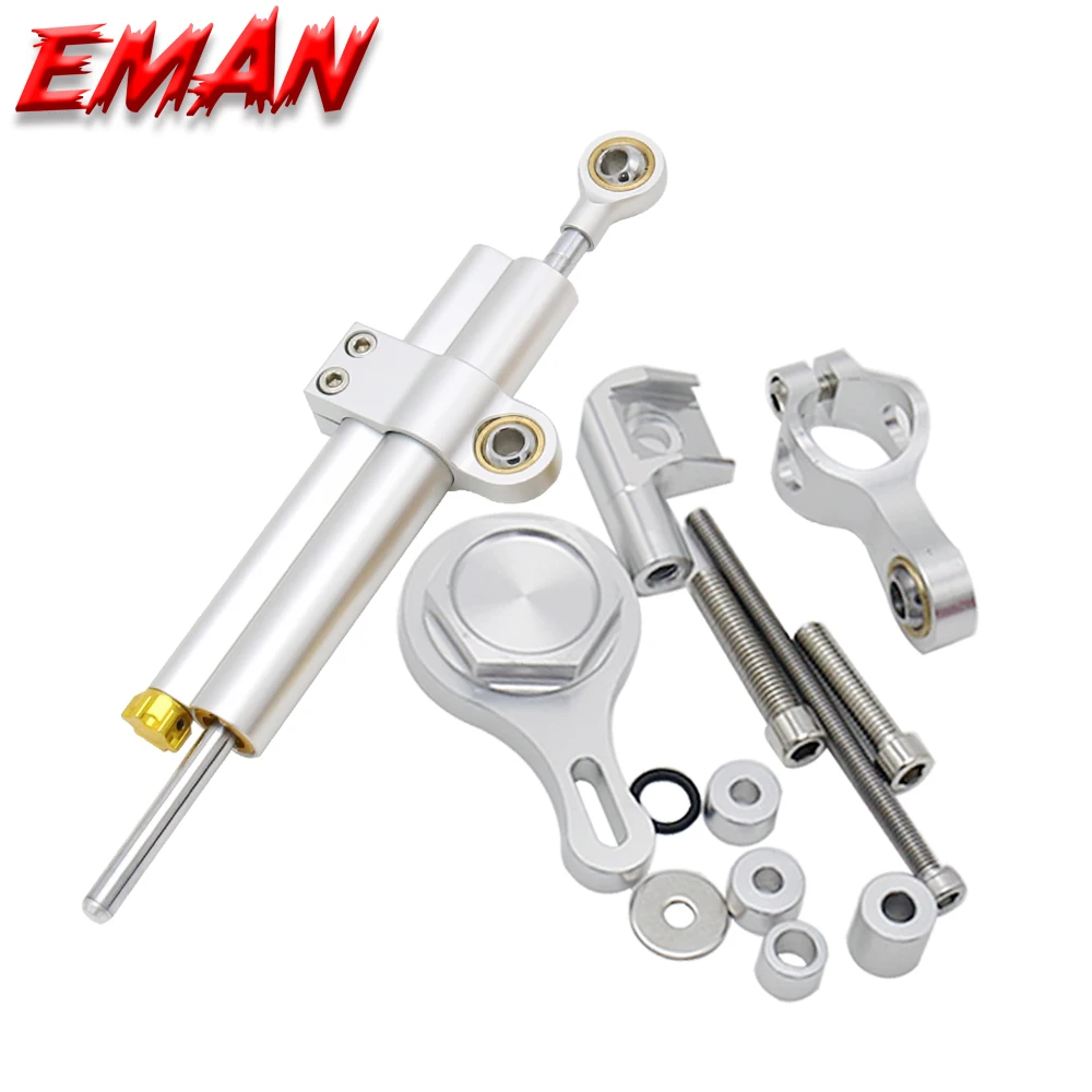 Подходит для YAMAHA YZF R6 2006-2017/ R1 2009-2012 CNC Алюминий Регулируемый рулевой Стабилизатор