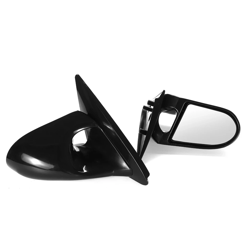 

Manual Adjustable Spoon Style 2X Car Side Door Mirror Rearview Mirror embly for Honda Civic EG 2Dr 1992-1995 B
