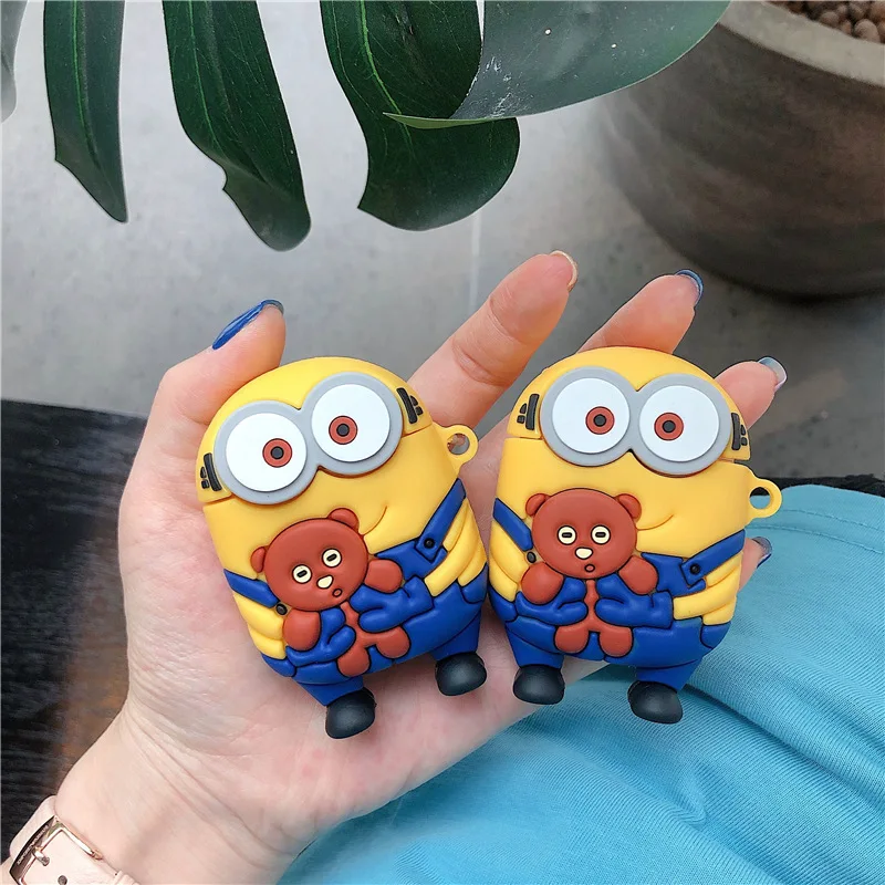 

Lovely Yellow Villain Earphone Case Apple AirPods 2 Case Cover AirPods Pro Case IPhone Earbuds Accessories AirPod Case Air Pods