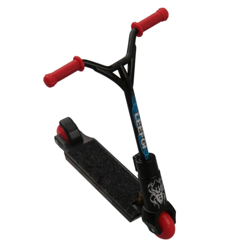 

Finger Scooter Mini Scooters Finger Board Cool Black+Red Finger Toy for Kids