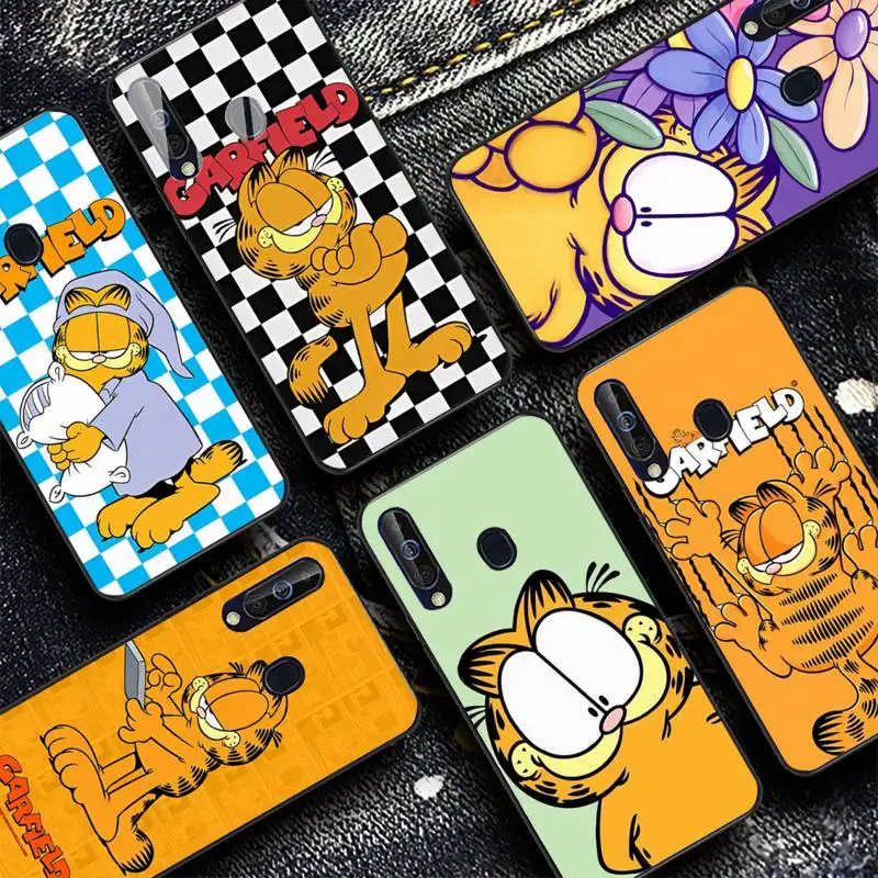 

G-Garfields Cartoon Cat Phone Case for Samsung A51 01 50 71 21S 70 31 40 30 10 20 S E 11 91 A7 A8 2018