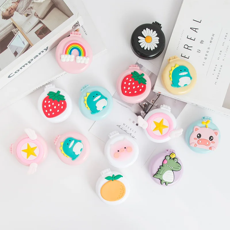 Расческа Складная для макияжа с подушкой безопасности