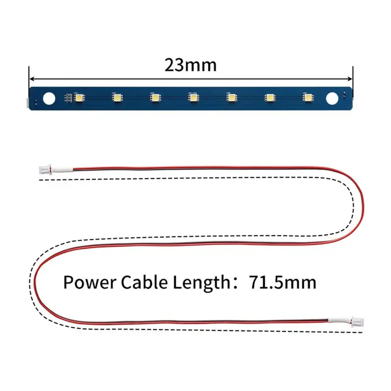 Комплект светодиодных панелей ABRN-24V (2 шт.) для Adventuer 5M5M Pro, сменная световая лента, аксессуары для 3D-принтеров (art.: 3920dbcdccc74) - 3920dbcdccc74